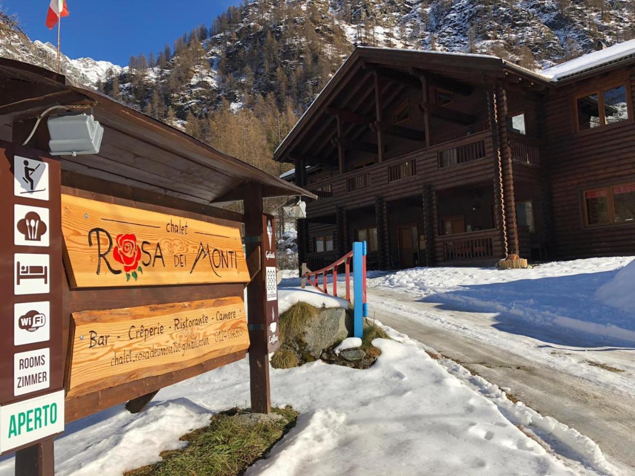 Chalet Rosa dei Monti Piamprato Extérieur photo